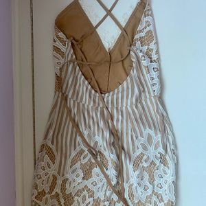 White lace Toni Dress